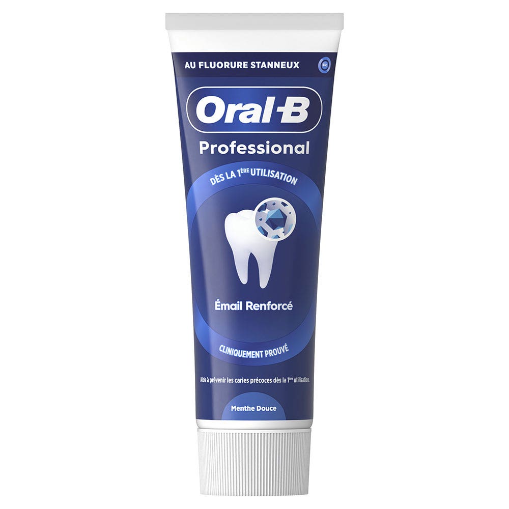 Oral-B Professional Enamel Repair Toothpaste mint flavour 75 ml (2.54fl oz)