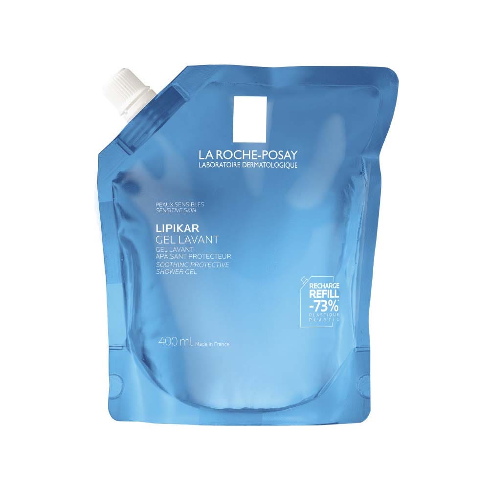 La Roche-Posay Lipikar Soothing and protective Gel Lavant refill Dry and Sensitive Skin 400ml (13.53fl oz)