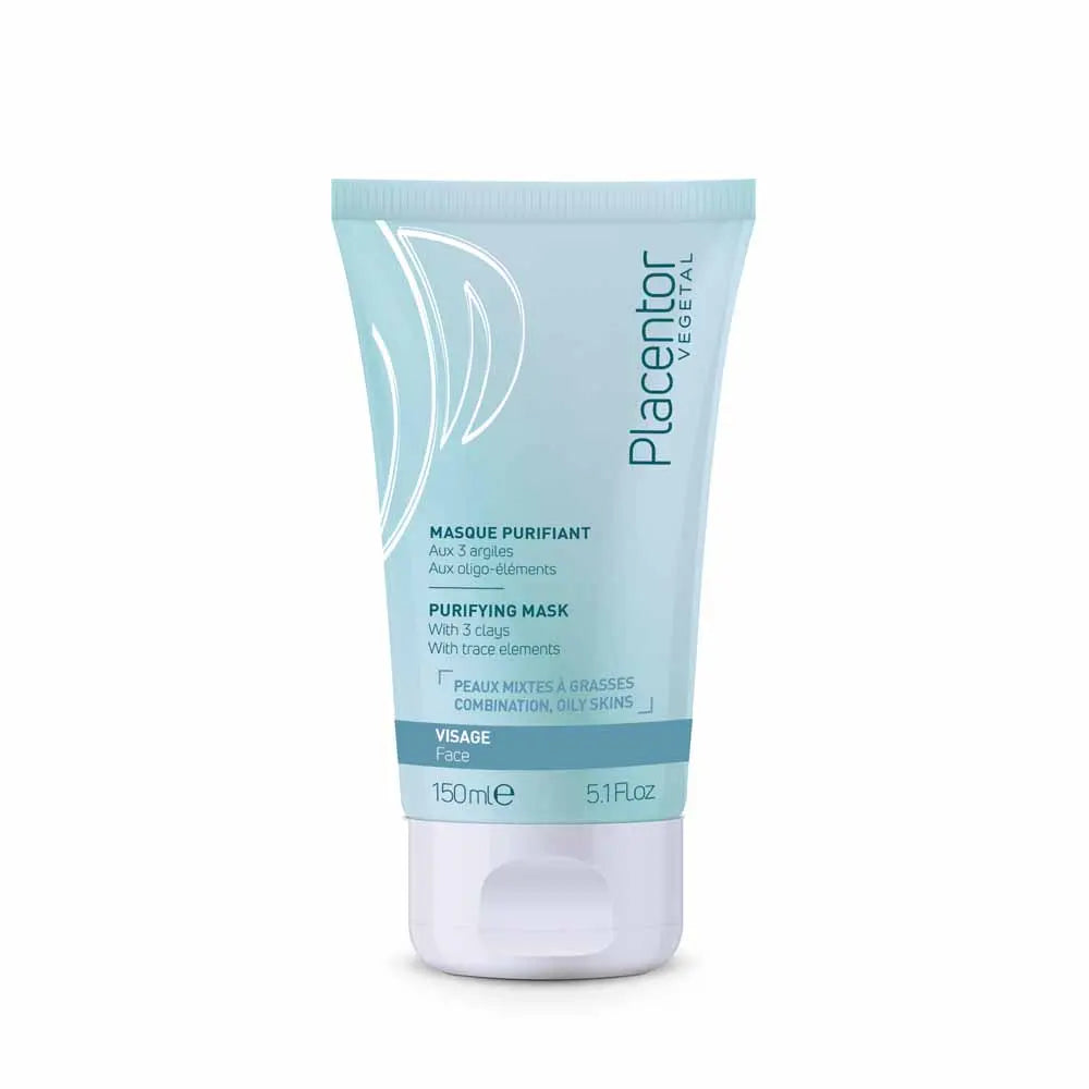 Placentor Vegetal Green Clay Purifying Mask Combination To Oily Skins 150ml (1.69fl oz)
