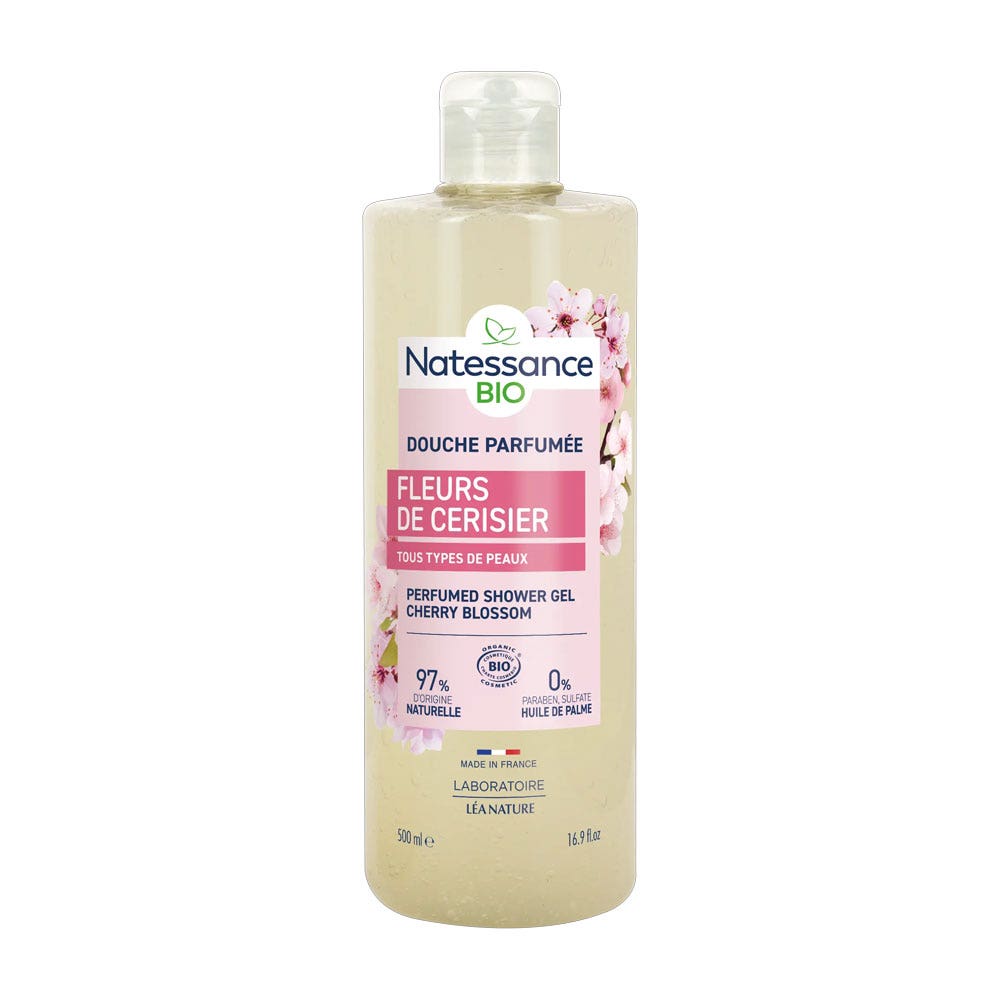 Natessance Organic scented shower gel 500 ml (16.91fl oz)