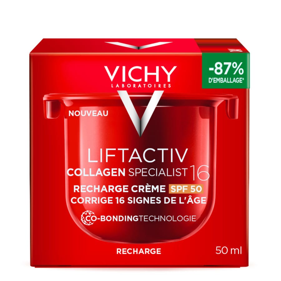 Vichy Liftactiv Supreme Recharge Anti-aging Pro-Collagen Day Cream SPF50 50ml (1.69fl oz)