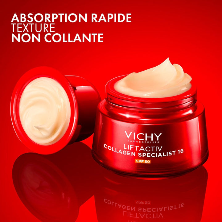 Vichy Liftactiv Supreme Day cream refill with pro-collagen SPF50 50 ml (1.69fl oz)
