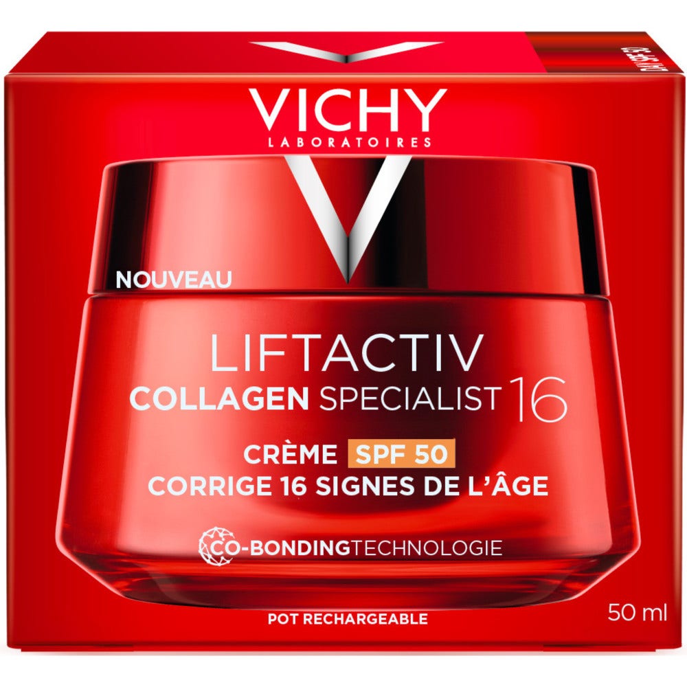 Vichy Liftactiv Supreme Recharge Anti-aging Pro-Collagen Day Cream SPF50 50ml (1.69fl oz)