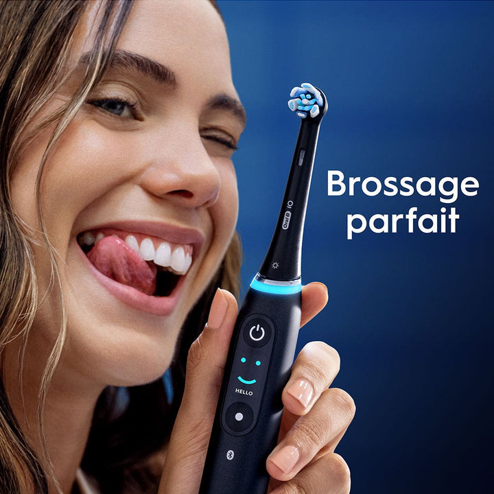 Oral-B iO Brushes for Electric Toothbrush Black Gentle Care x3