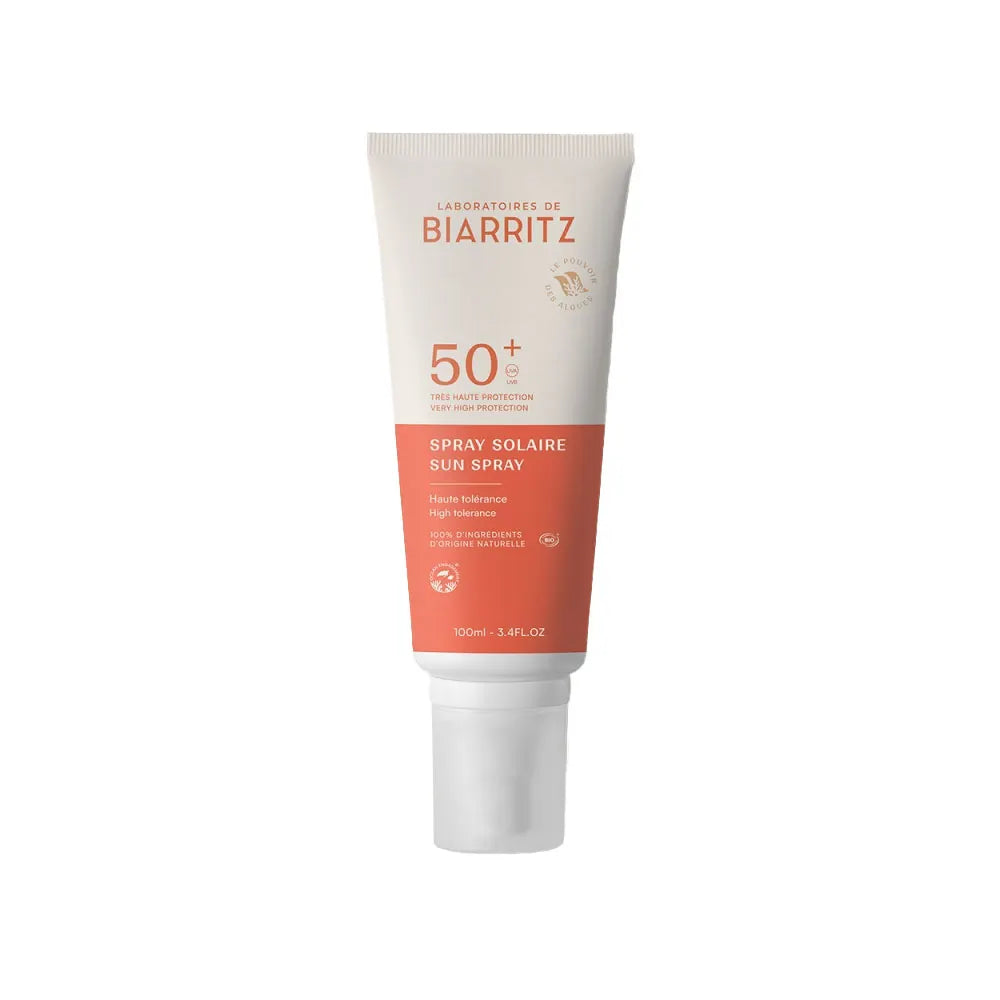 Laboratoires De Biarritz Algamaris Organic Sun Spray SPF50+ Natural High Protection 100ml (3.38fl oz)