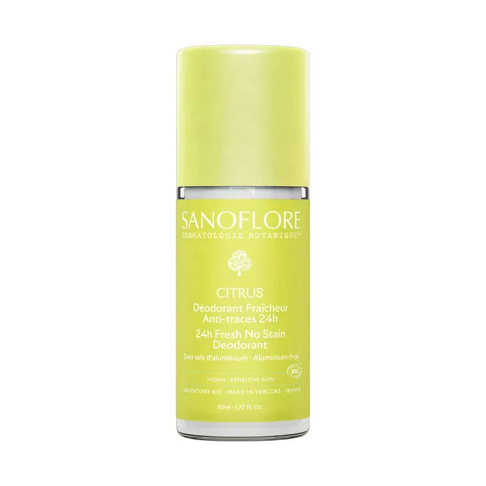 Sanoflore Organic Citrus 24h Roll-on Deodorant 50ml (1.69fl oz)
