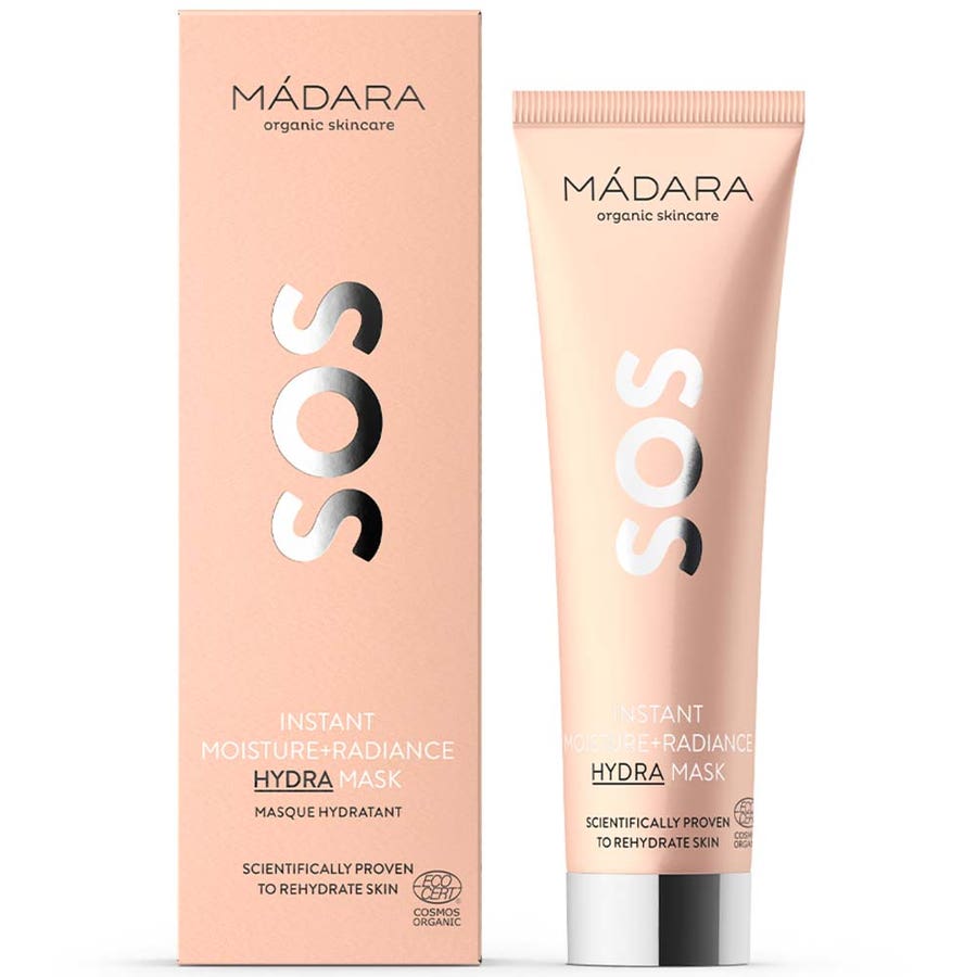 MÁDARA organic skincare SOS Hydration and Instant Radiance Masks 60ml (2.03 fl oz)