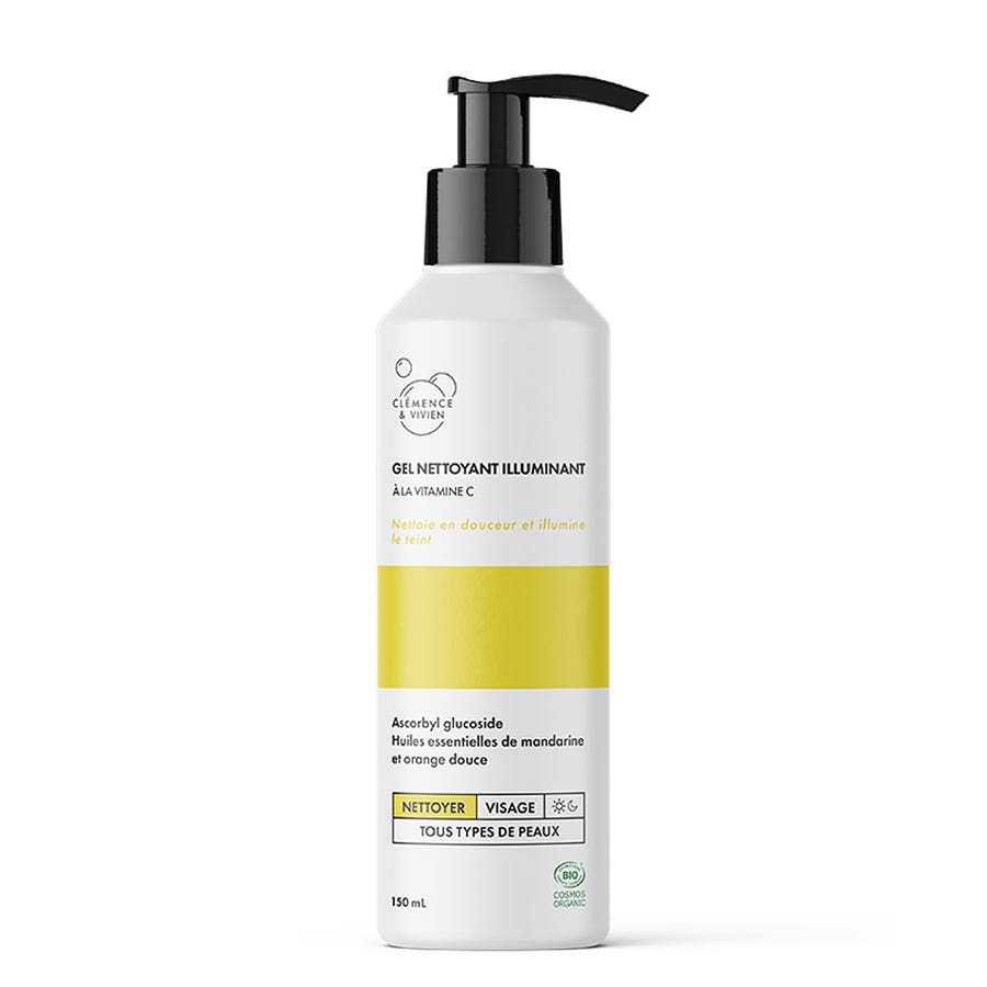 Gel Nettoyant Illuminant Clemence&Vivien 150ml (5.07 fl oz) 