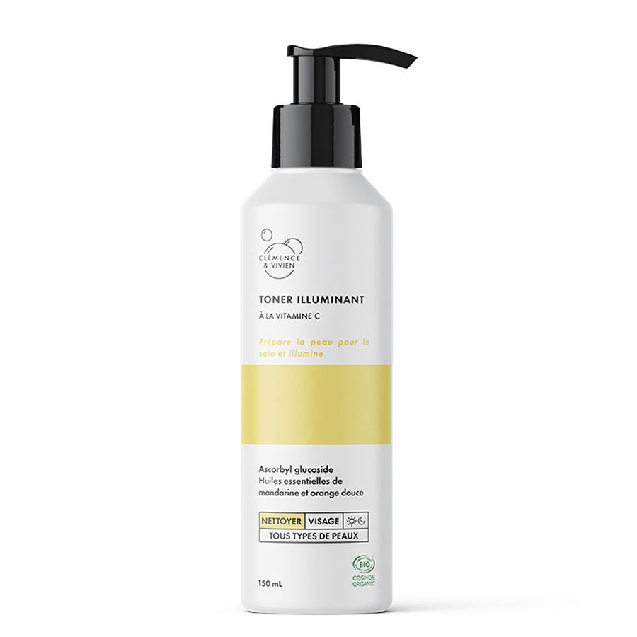 Clemence&Vivien Organic Illuminating Toner 150ml (5.07 fl oz)