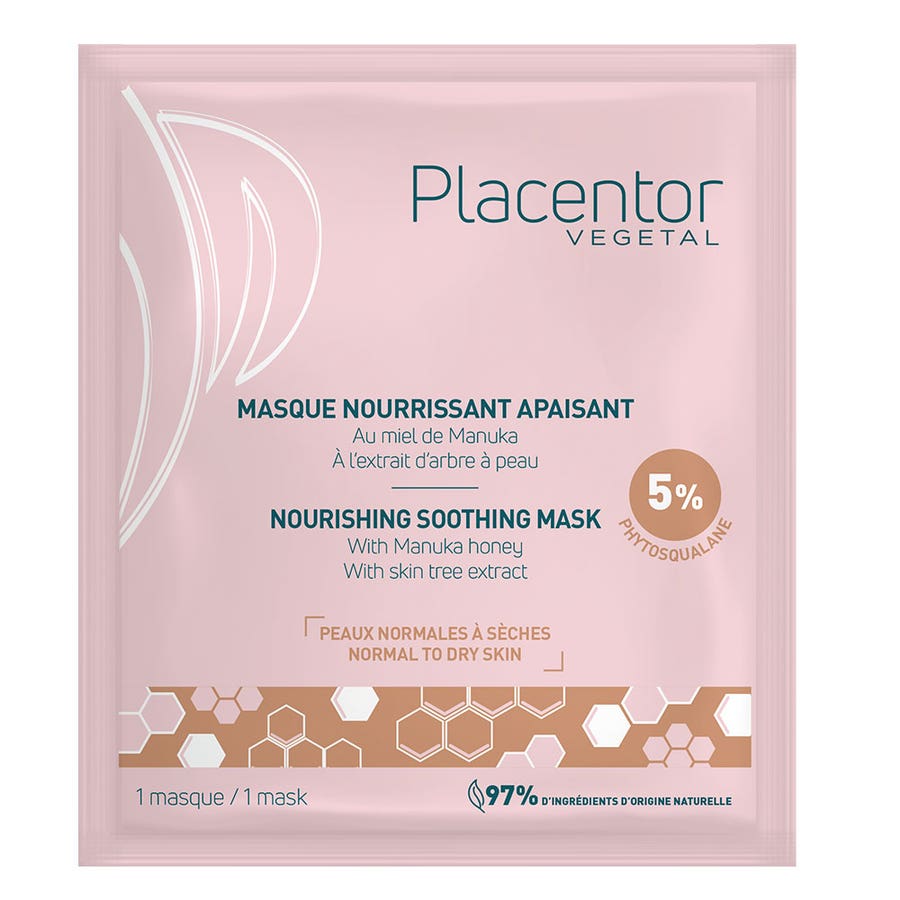 Plant Placentor Soothing nourishing Masks Normal to dry skin 25g (0.88 oz)