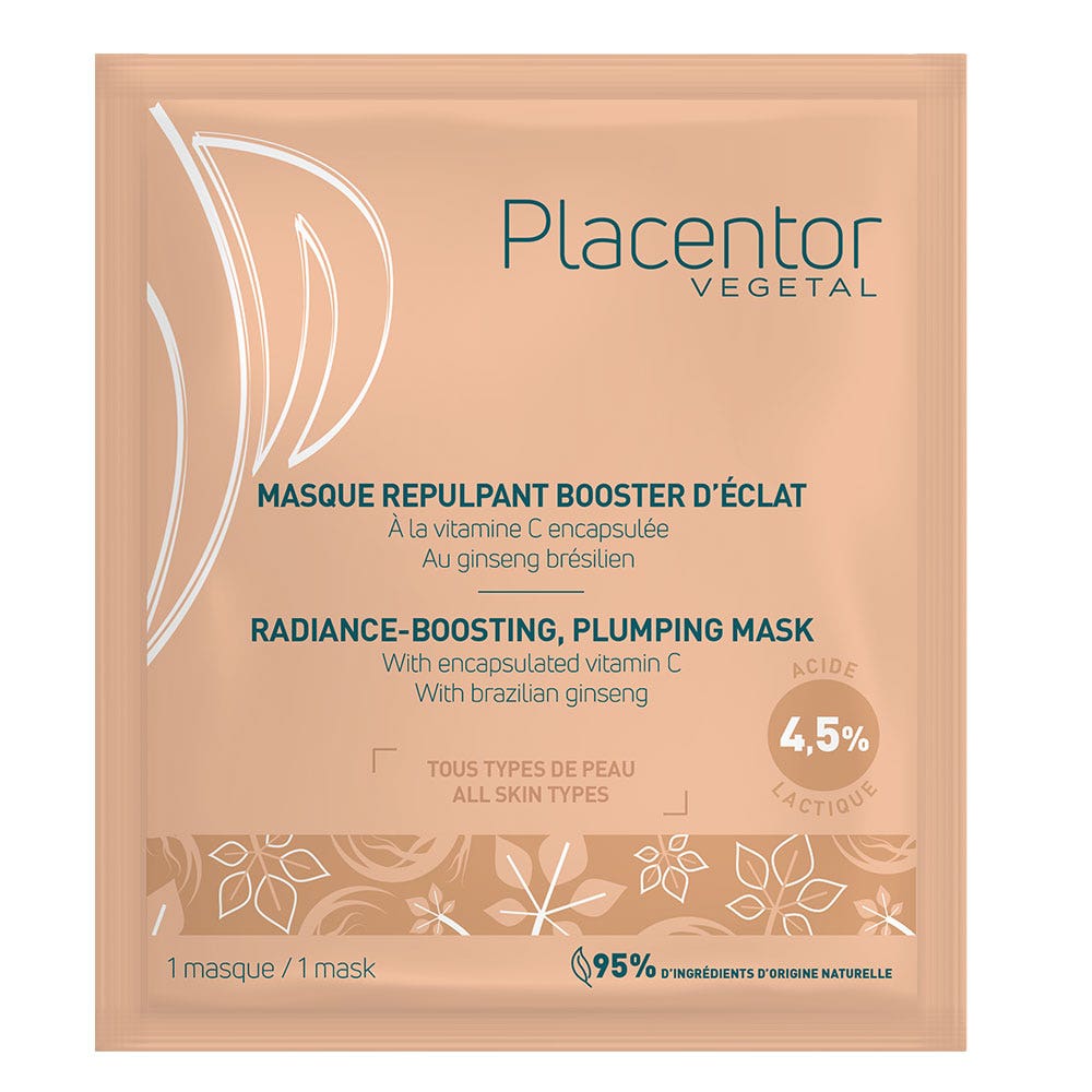 Placentor Végétal Radiance-boosting plumping mask All skin types 25g (0.88oz)