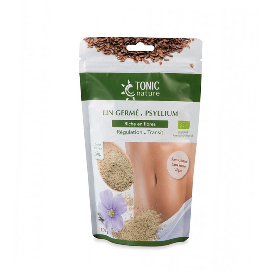 Tonic Nature Sprouted Flax Psyllium 200g (7.05 oz)