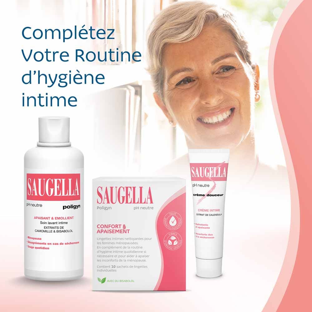 Saugella Poligyn Intima Wipes x10