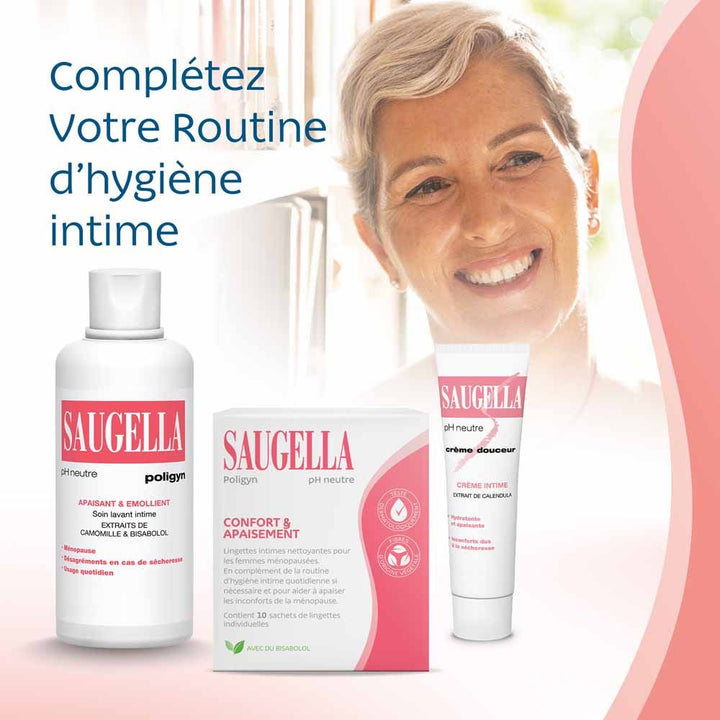 Saugella Poligyn Intima Wipes x10