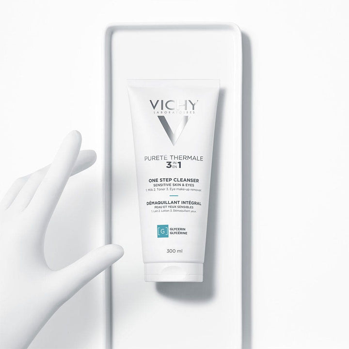 Vichy Purete Thermale 3 In 1 One Step Cleanser Face And Eyes Sensitive Skin 300ml (10.14fl oz)