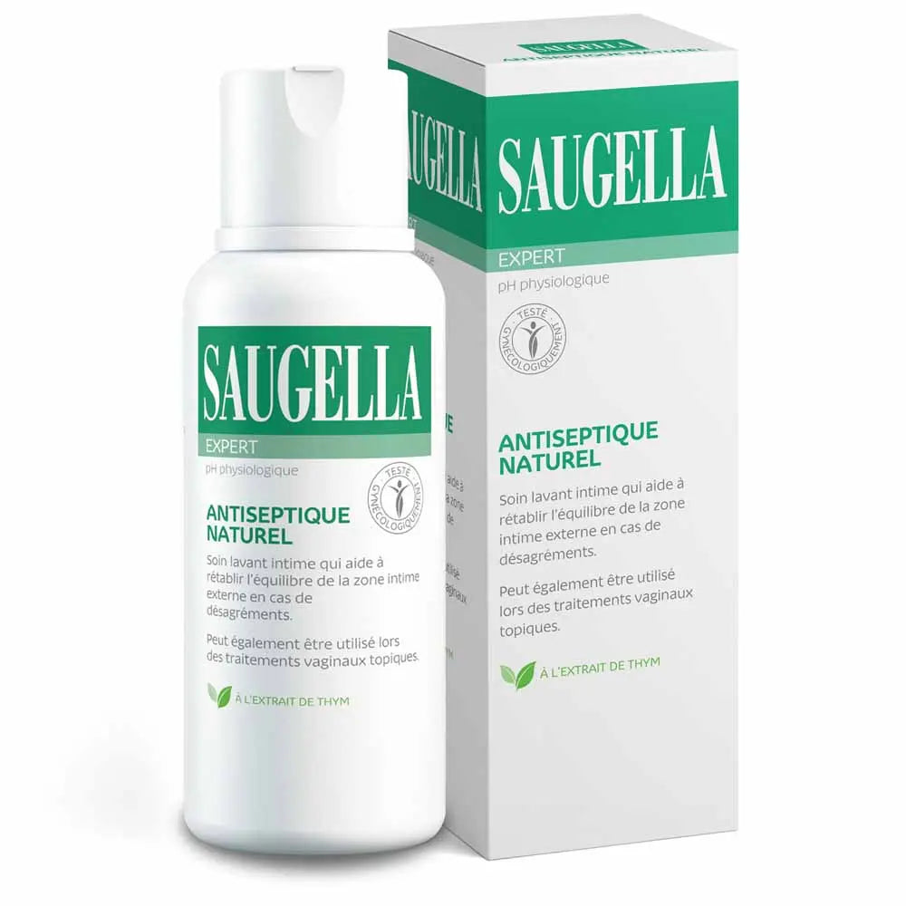Saugella Antiseptic Solution Bottle 250ml (8.45fl oz)