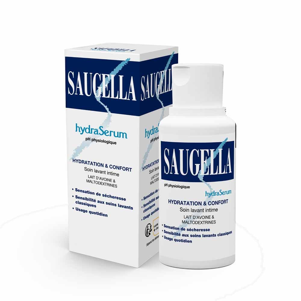 Saugella HydraSerum Hydrating intimate wash for comfort 200ml (6.76fl oz)