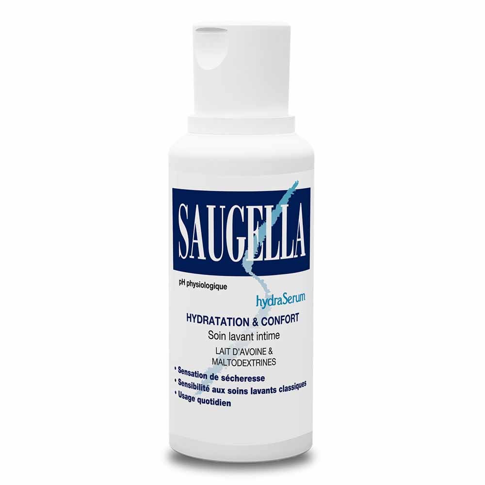 Saugella HydraSerum Hydrating intimate wash for comfort 200ml (6.76fl oz)