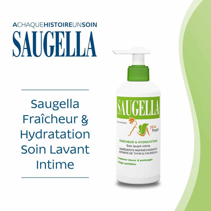 Saugella You Fresh Fresh Washing Care Fraîcheur & Hydratation 200ml (6.76fl oz)