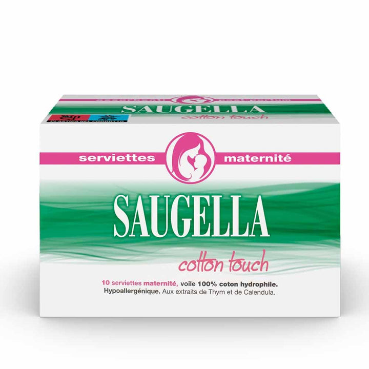 Saugella CottonTouch Maternity pads hypoallergenic 10 units