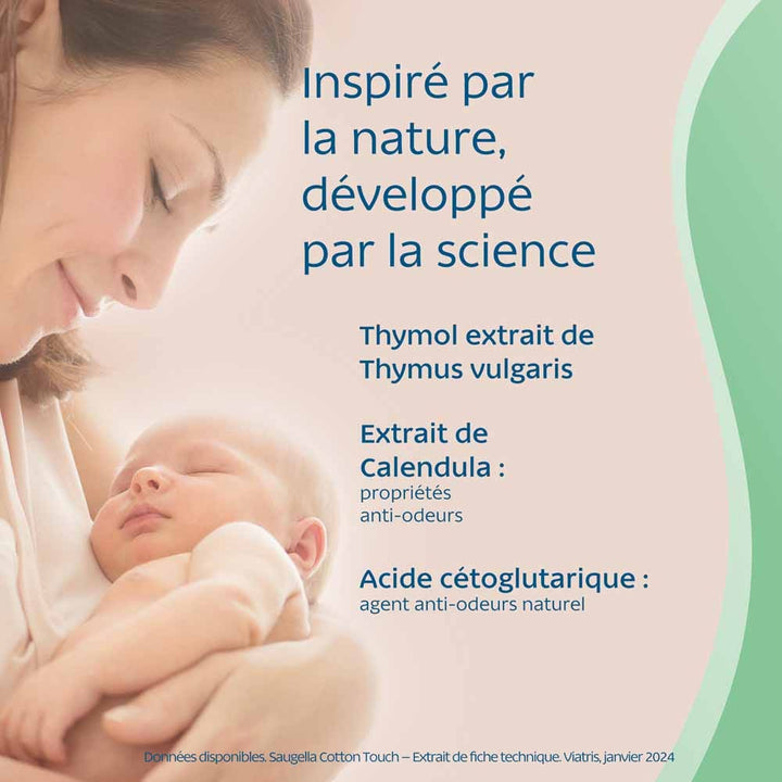 Saugella CottonTouch Maternity pads hypoallergenic 10 units