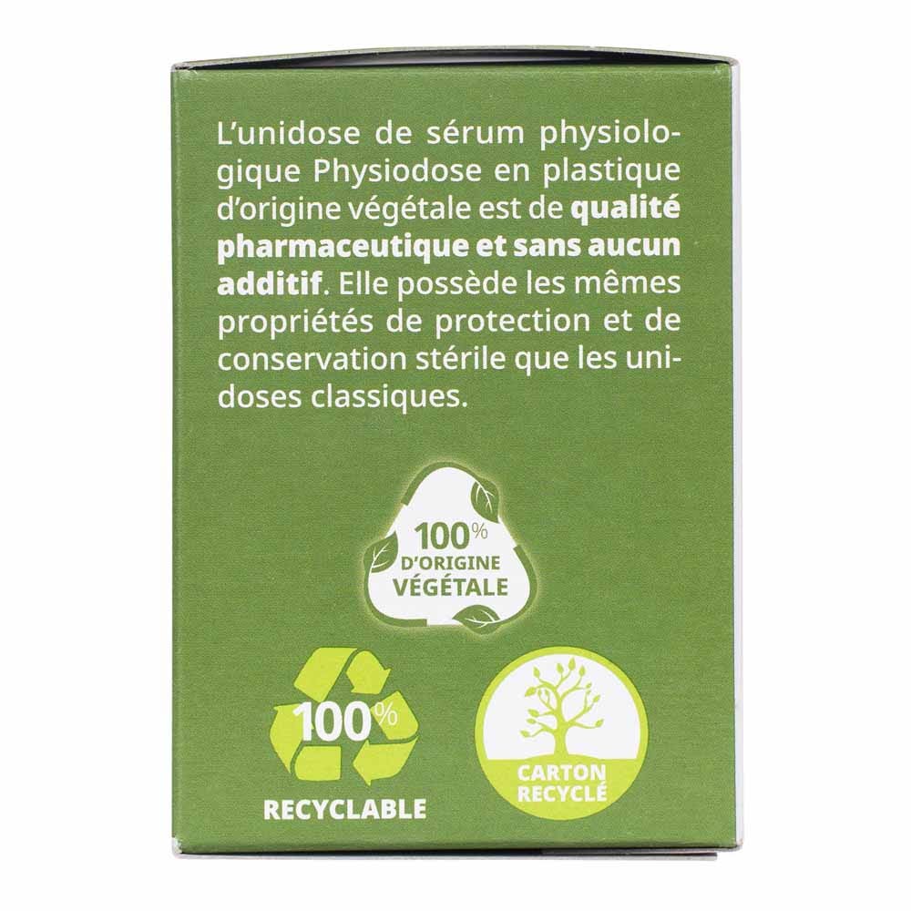 Gilbert Physiodose Serum physiologique sterile Plastique Végétal 40 doses x 5ml (0.17fl oz)