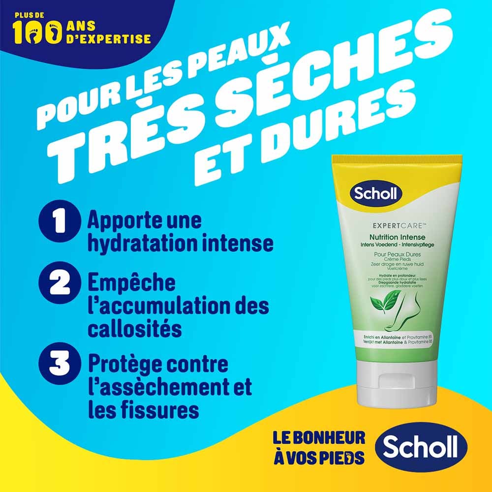 Scholl Expert Care Intensive nourishing foot cream for hard skin 150 ml (5.07fl oz)