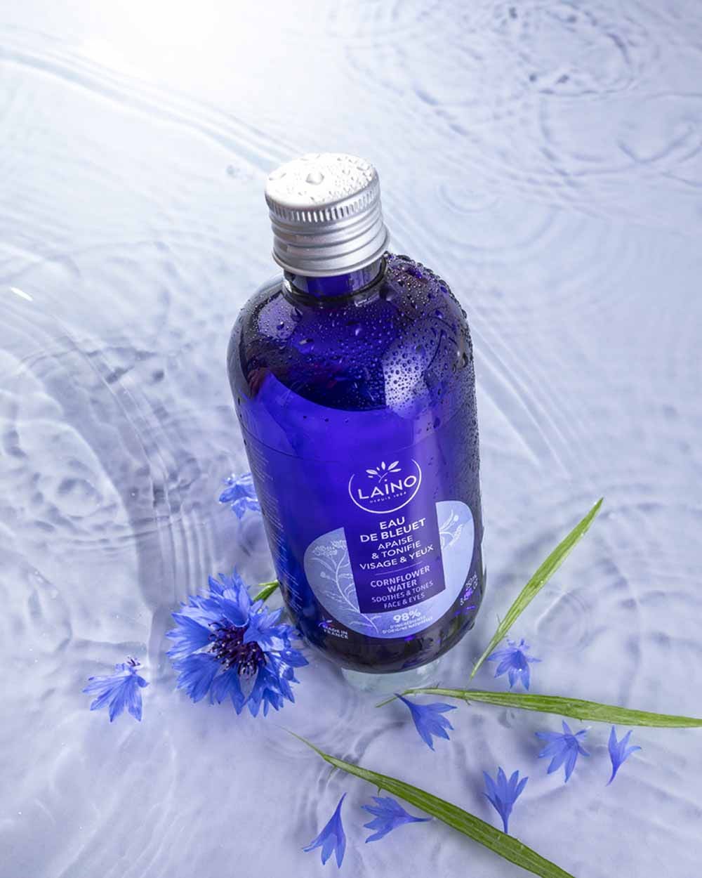 Laino Soothing Cornflower Water Face And Eyes Visage et Yeux 250ml (8.45fl oz)