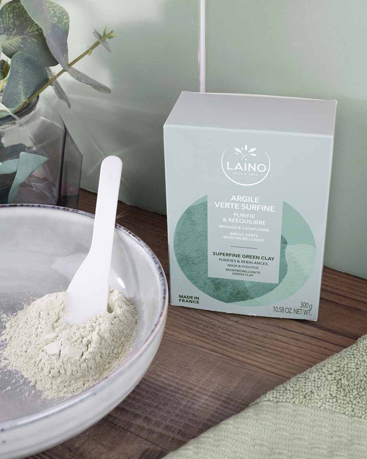 Laino Superfine Green Clay Body And Face 300g (10.58 oz)