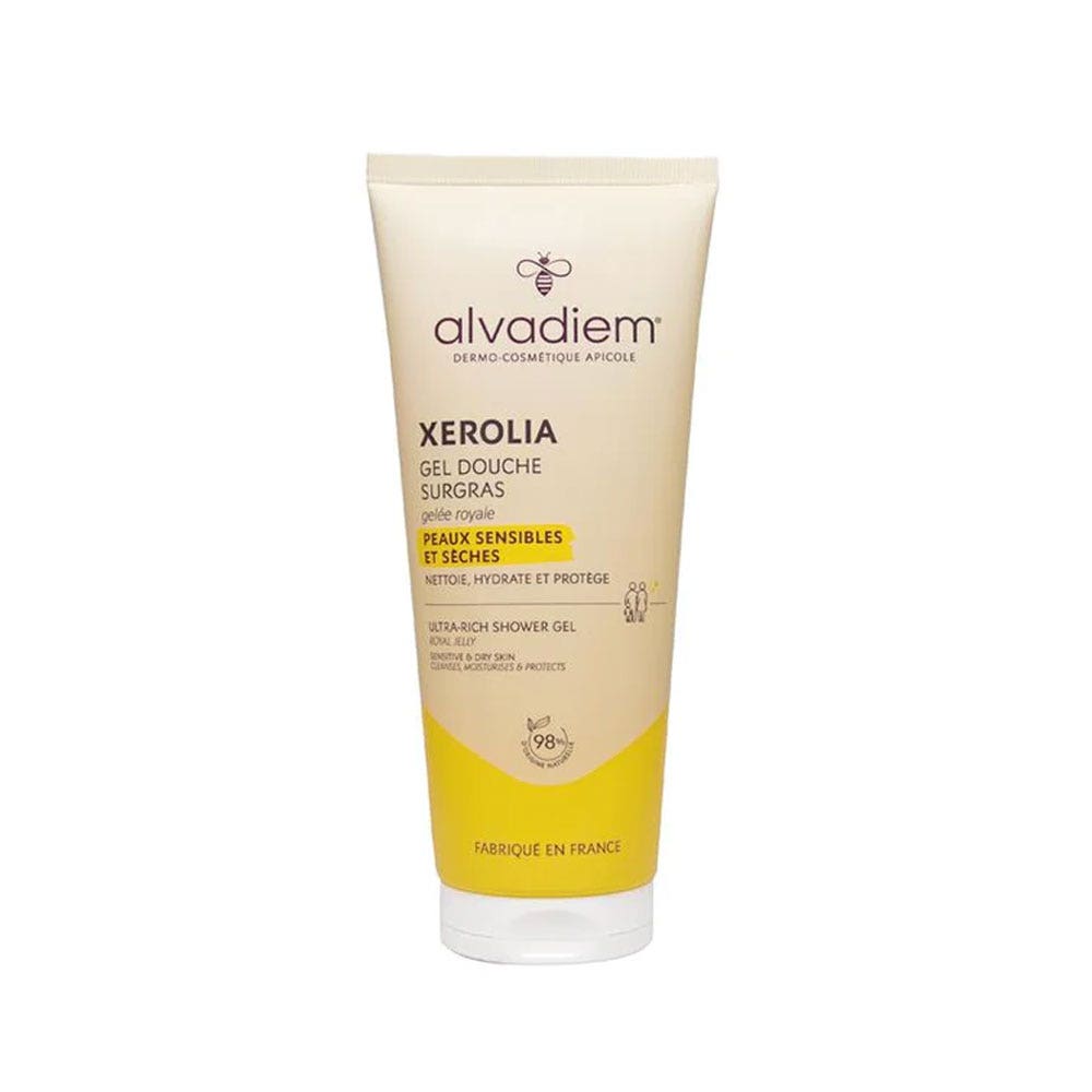 Alvadiem Xerolia Super-fatted shower gel sensitive and dry skin 200 ml (6.76fl oz)
