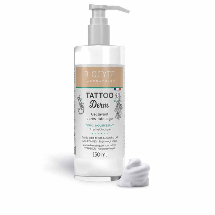 Biocyte Tattoo Derm Gentle pH physiological after-tattoo cleansing Gel 150ml (5.07fl oz)