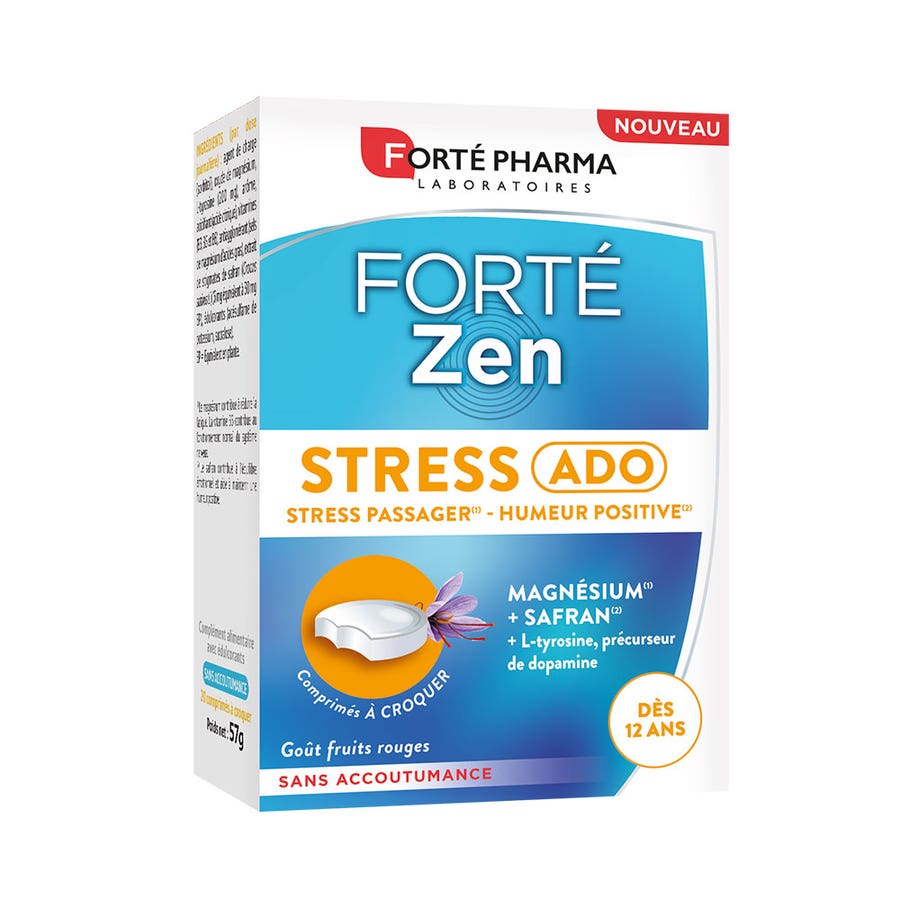 Forté Pharma Forté Zen Teenage stress 20 tablets 300g (10.58 oz)