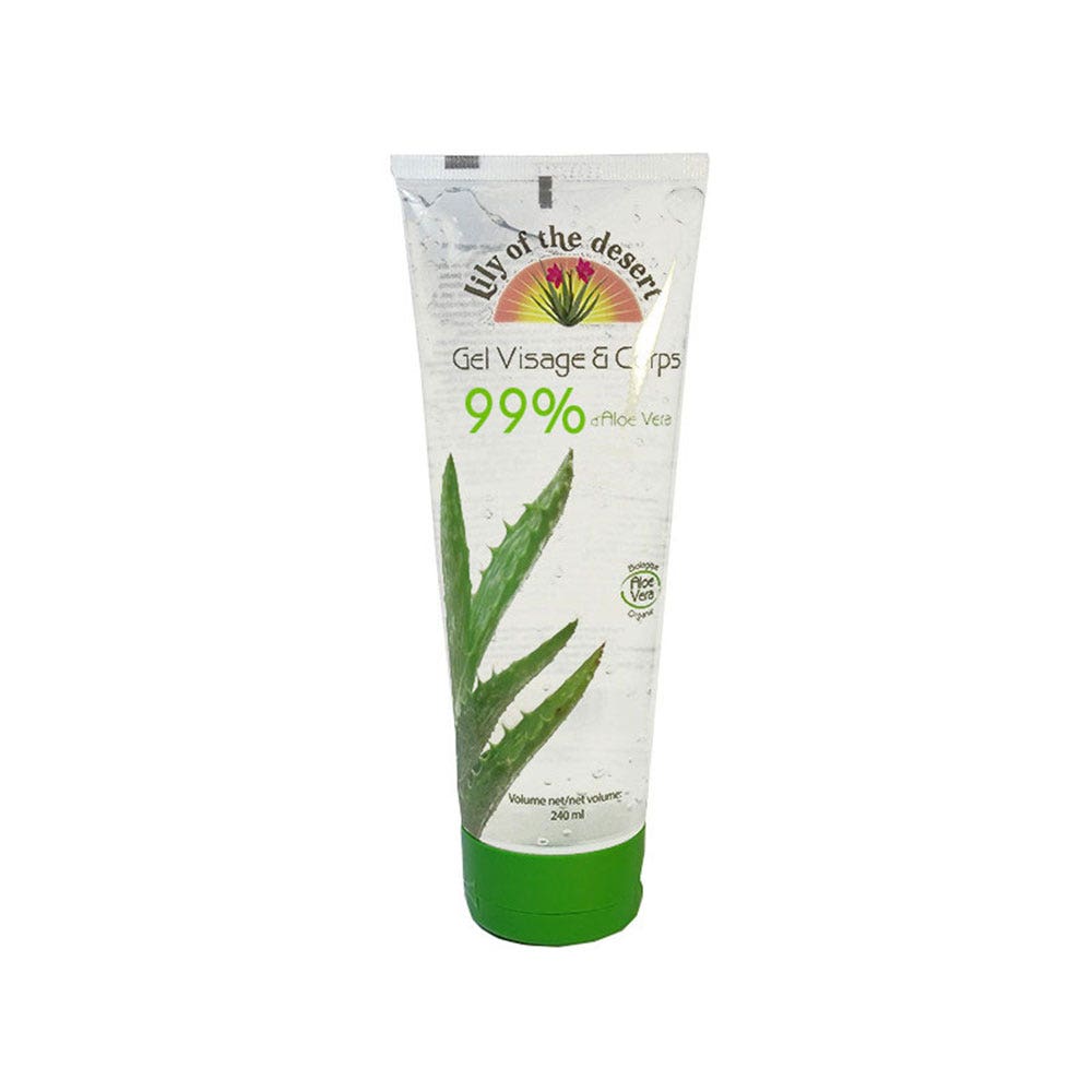 Lily Of The Desert 99% aloe vera gel face & body 240ml (8.12fl oz)