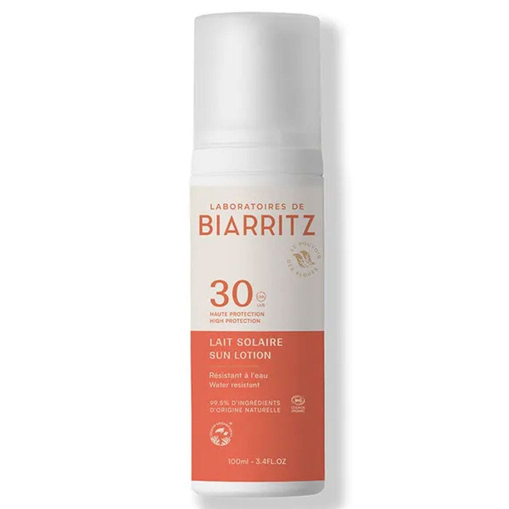 Laboratoires De Biarritz Sun care Organic Protective SPF30 Milk 100 ml (3.38fl oz)