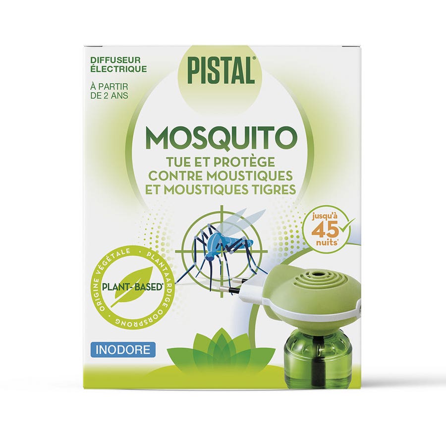 Pistal Mosquito Diffuser &amp; Refill Plant 45 Nights