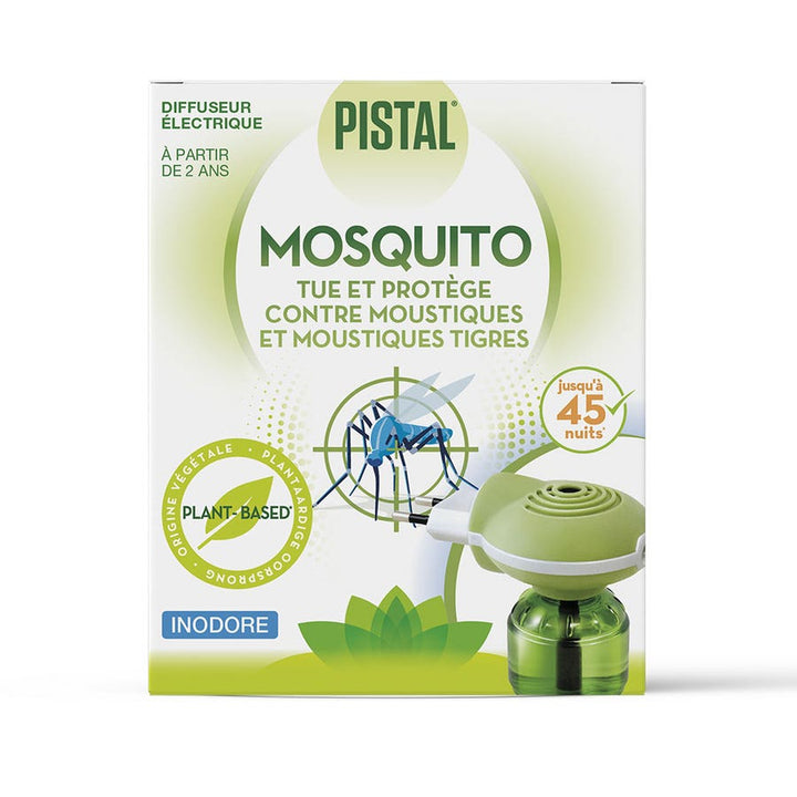 Pistal Mosquito Diffuser &amp; Refill Plant 45 Nights