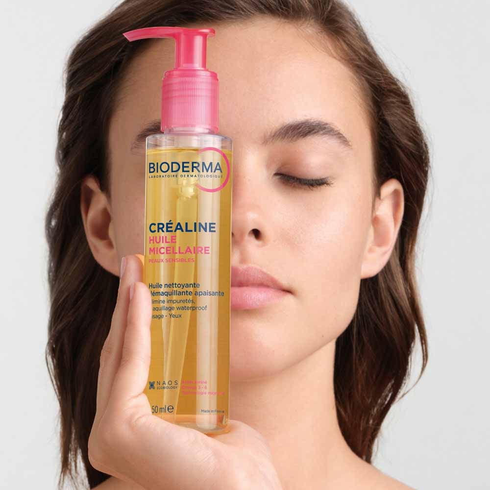 Bioderma Crealine Micellar Cleansing, Make-up Removing & Soothing Oil sensitive skin 150ml (5.07fl oz)