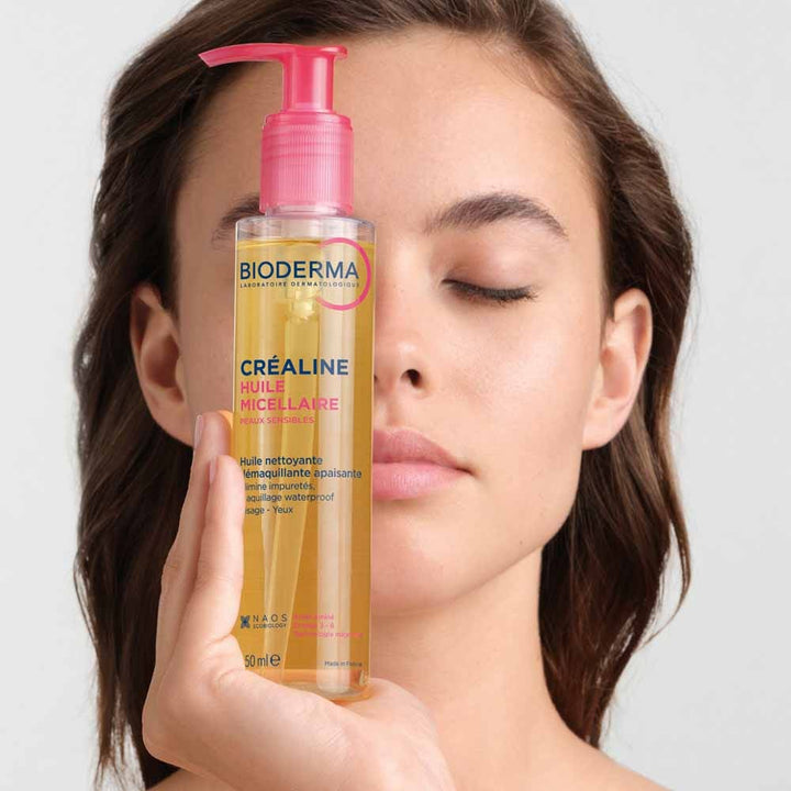 Bioderma Crealine Micellar Cleansing, Make-up Removing & Soothing Oil sensitive skin 150ml (5.07fl oz)