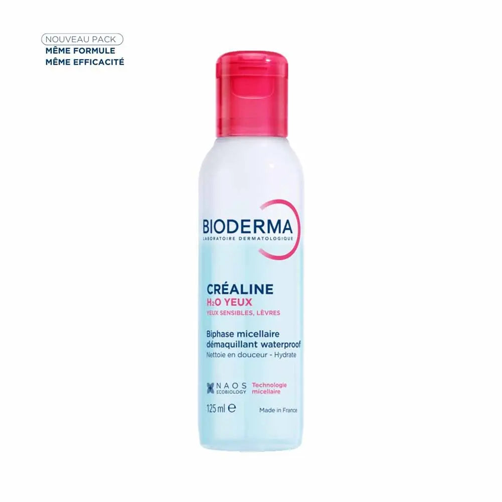 Bioderma Sensibio H2O Eyes Biphase Micellar Waterproof Makeup Remover 125ml (4.22fl oz)