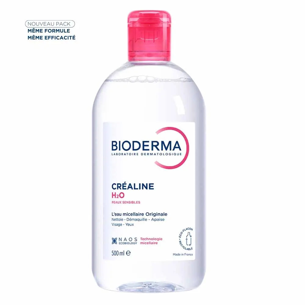 Bioderma Sensibio H2O Solution micellaire de maquillage Fragrance Free 500 ml (16,90 fl oz)