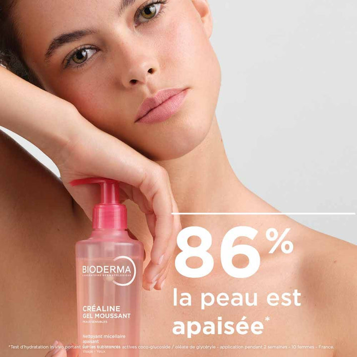 Bioderma Sensibio Foaming Gel Micellar Soothing Cleanser for Face and Eyes 500ml