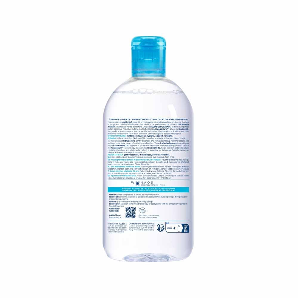 Bioderma Hydrabio Micellar hydrating water H2O 500ml (16.91fl oz)