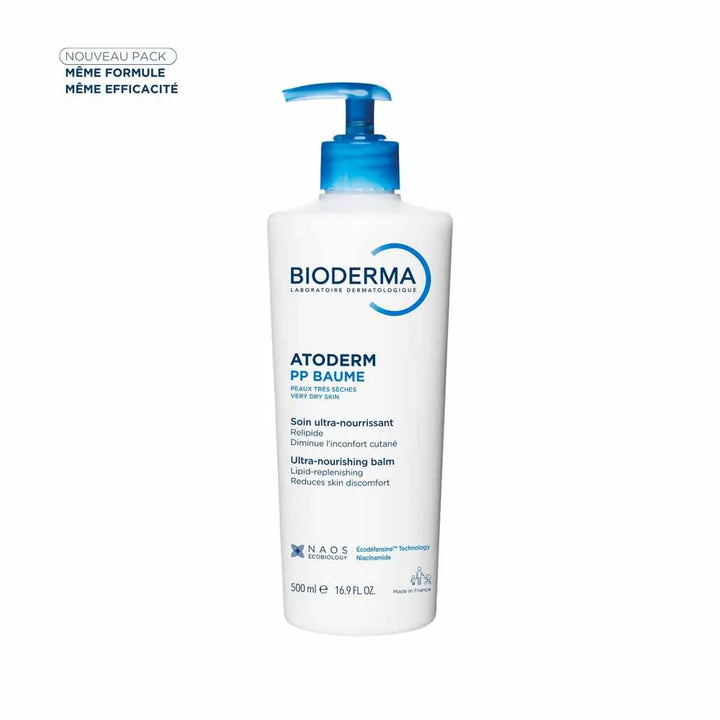 Bioderma Atoderm PP Baume ultra-nourrissant pour peau très sèche 500ml