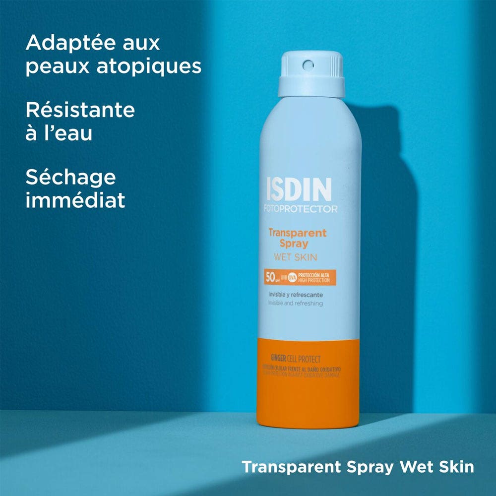 Isdin Transparent Spray Fotoprotector Sun protection body cream SPF50 250 ml (8.45fl oz)