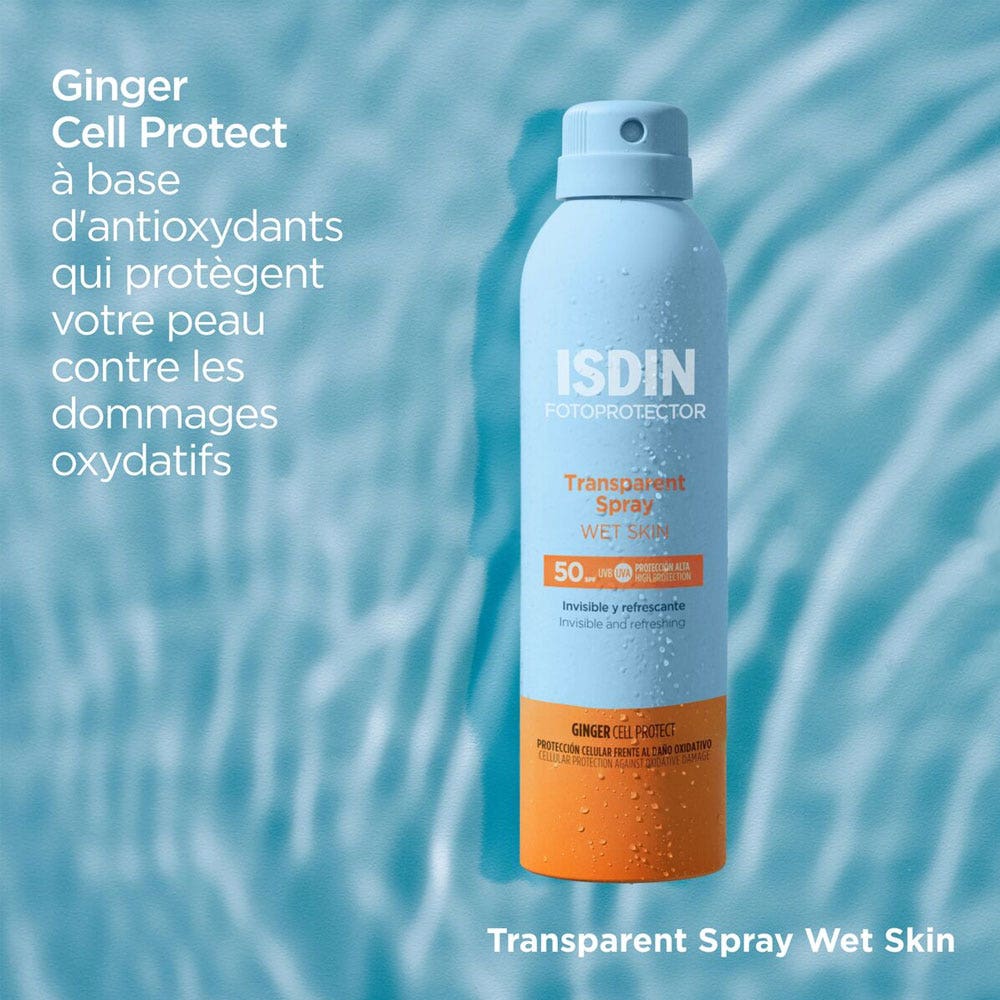 Isdin Transparent Spray Fotoprotector Sun protection body cream SPF50 250 ml (8.45fl oz)