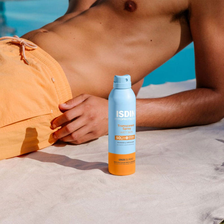 Isdin Transparent Spray Fotoprotector Sun protection body cream SPF50 250 ml (8.45fl oz)