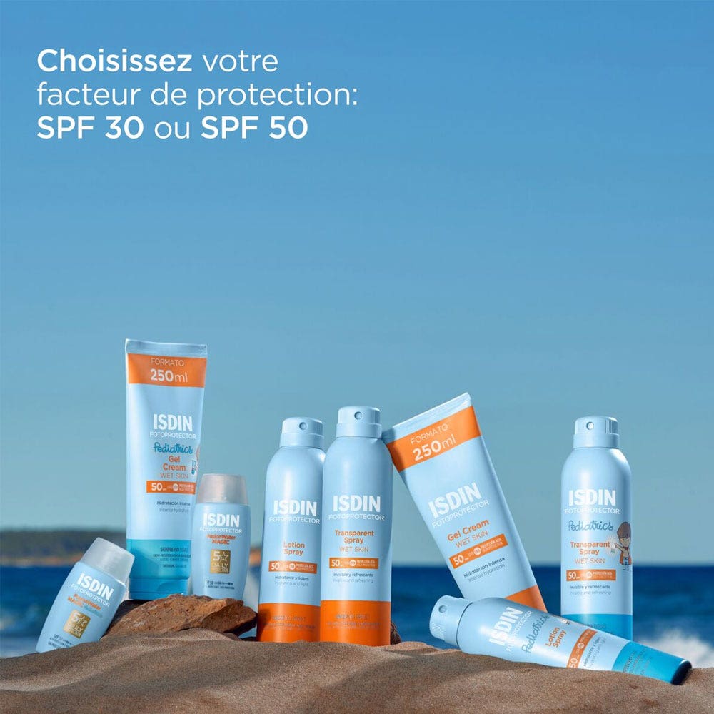 Isdin Transparent Spray Fotoprotector Sun protection body cream SPF50 250 ml (8.45fl oz)