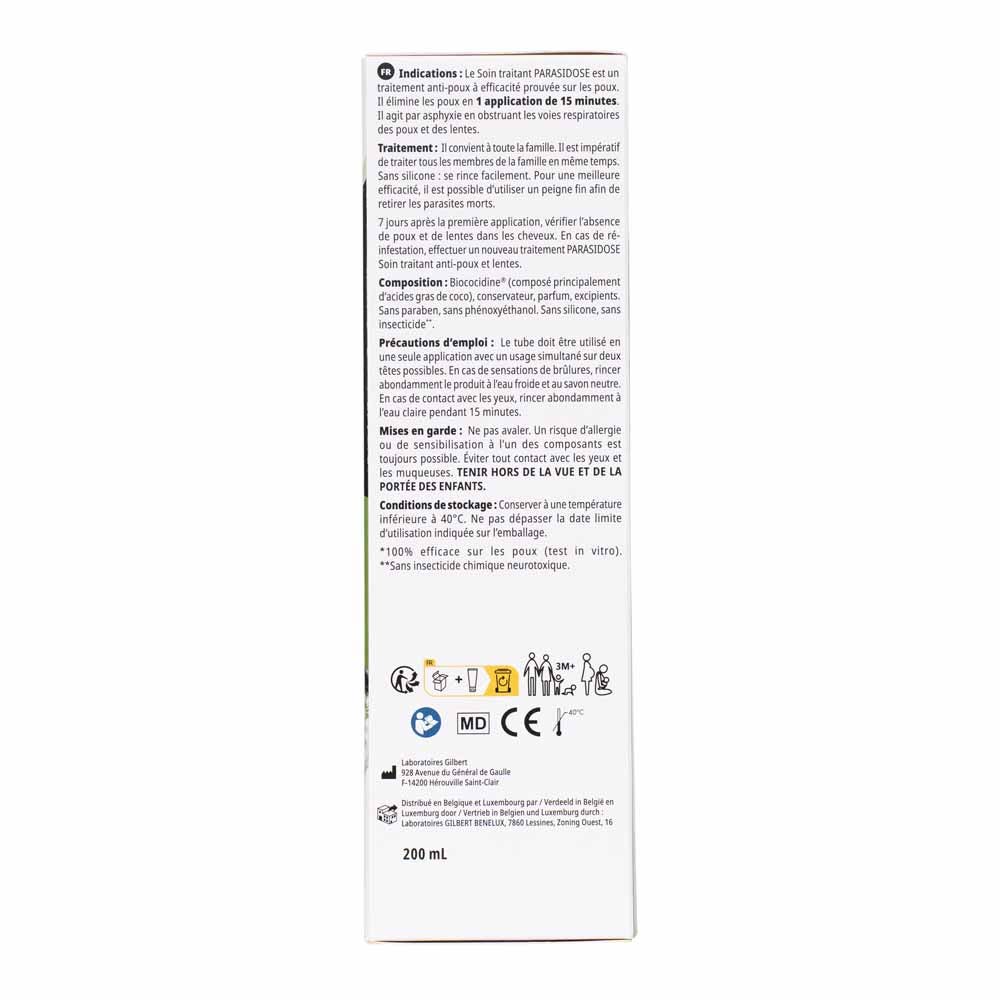 PARASIDOSE Anti-Lice & Nits Treatment 200ml (6.76fl oz)