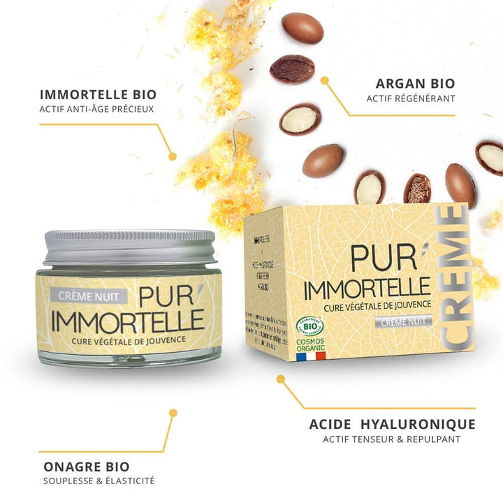 Propos'Nature Pur'Immortelle Organic Immortelle Pure Night Face Cream 50ml (1.69fl oz)