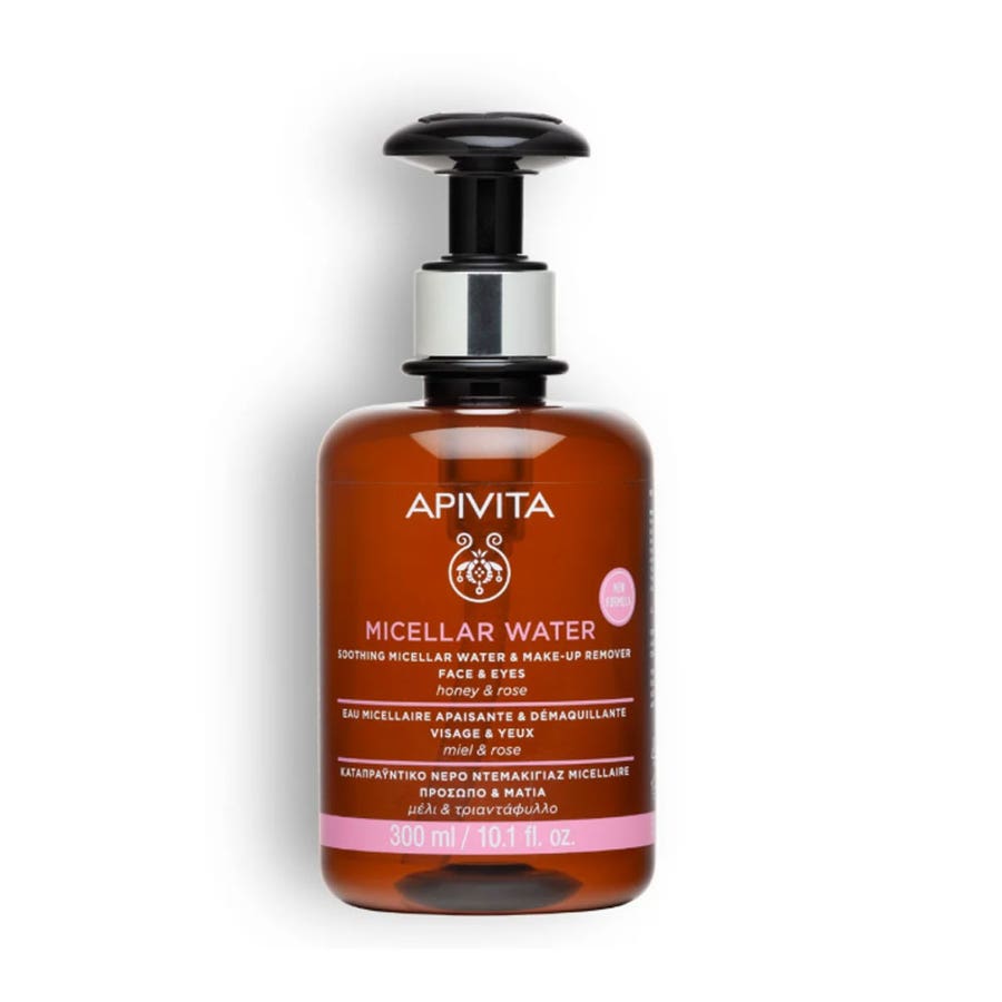 Apivita Micellar Cleansing Water Visage & Yeux 300ml (10.14 fl oz)